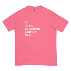 Adult Comfort Colors Bornblum Journey Era T-Shirt — Pink