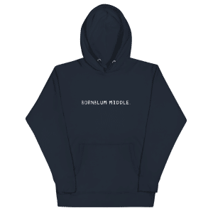 Adult Bornblum Middle 2025-2025 Unisex Hoodie — Navy