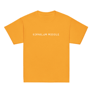 Youth Bornblum Middle 2025-2026 T-Shirt — Mustard