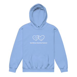 Youth Bornblum Besties Hoodie — Light Blue