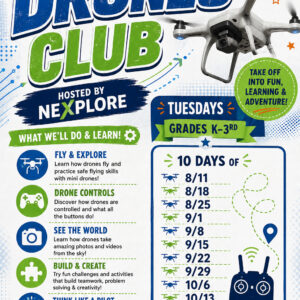 Drones with Nexplore — Tuesday, 10 Sessions