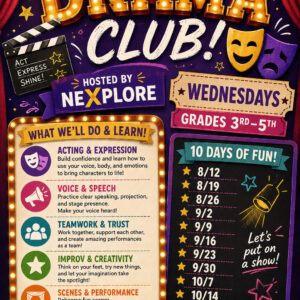 Drama with Nexplore — Wednesday, 10 Sessions
